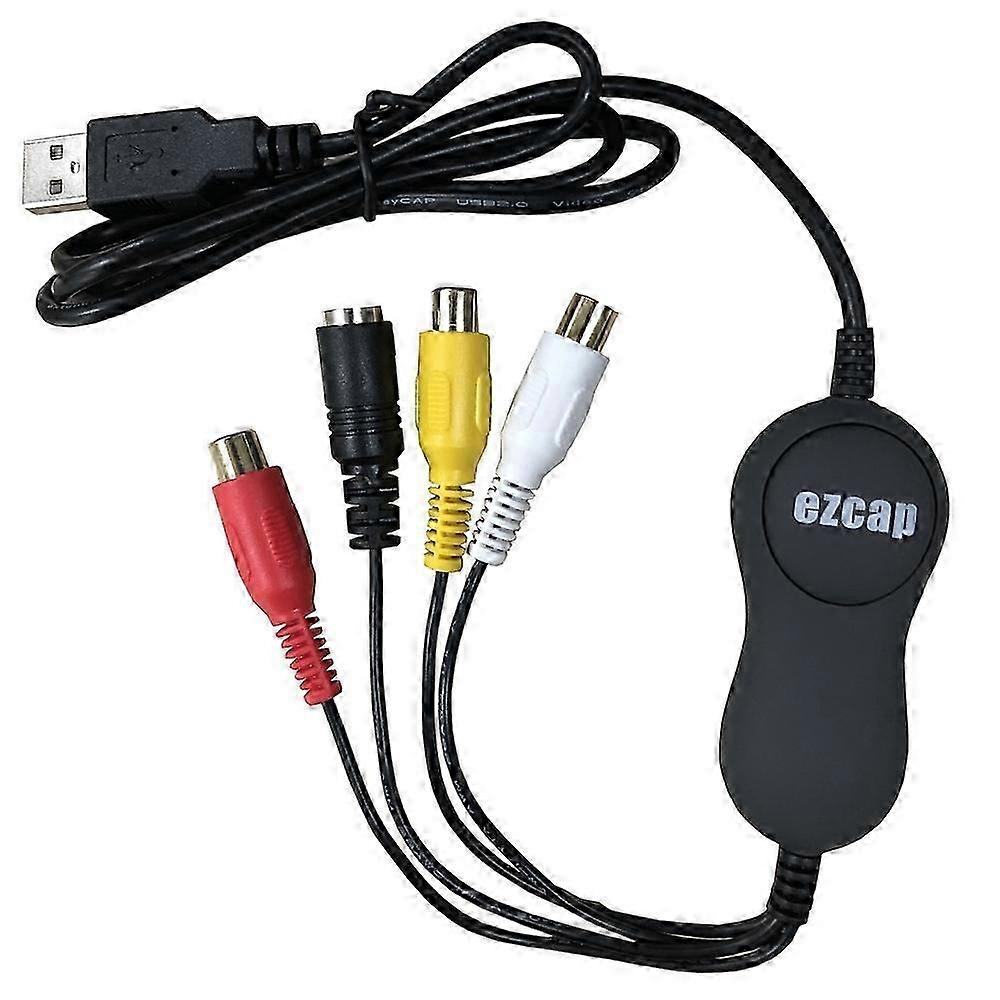 USB 2.0 Video Capture VHS to DVD Digital Video Converter für Windows und Mac OS