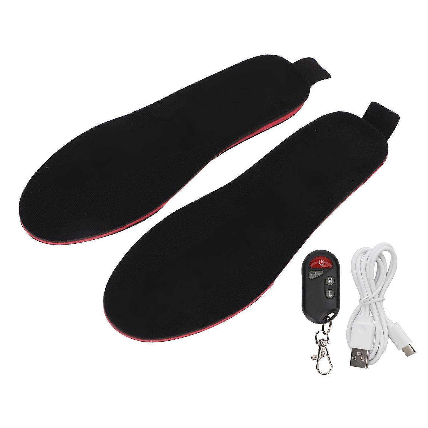 Heated Insoles 3 Speed Wireless Temperature Control Rechargeable Electric Heated Insoles for Winter