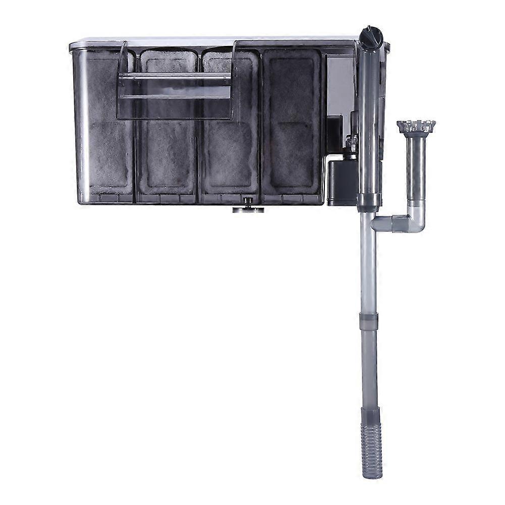 220V External Hang On Waterfall Filter Fish Tank Aquarium Surface Skimmer XP-13