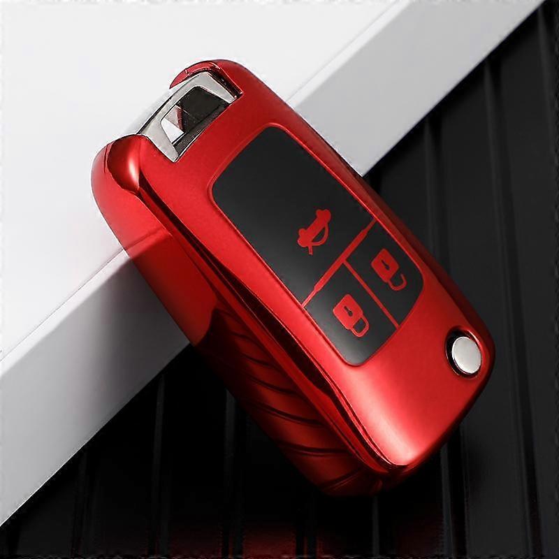 Fashion Car Key Case Cover Shell Fob For Buick For Chevrolet Cruze Aveo Trax Opel Astra Corsa Meriva Zafira Antara J Keychain