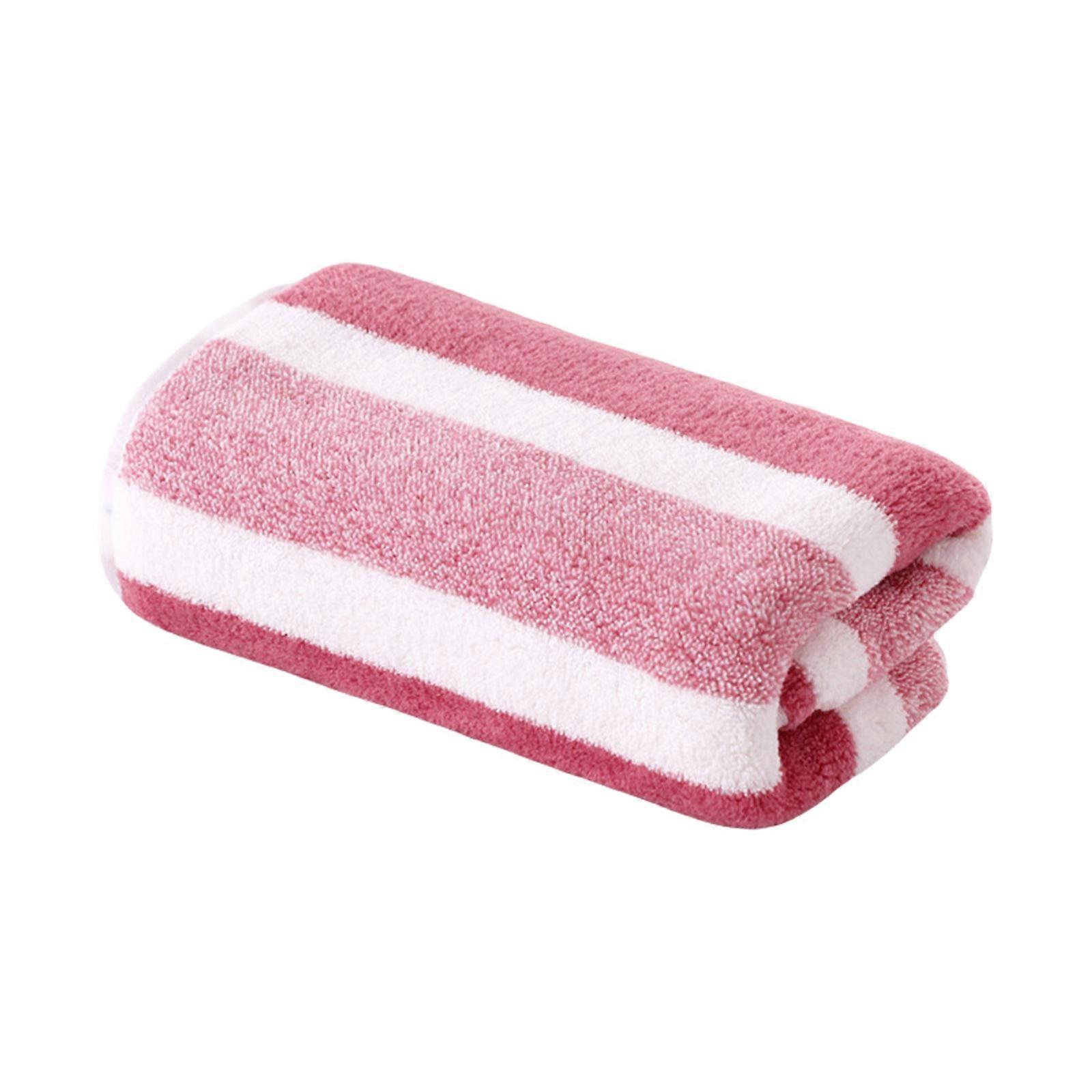 Soft Hand Towel Microfiber Towels With Enhanced Absorbency And Comfortable For Bathroom Gym And Travel Use Pink