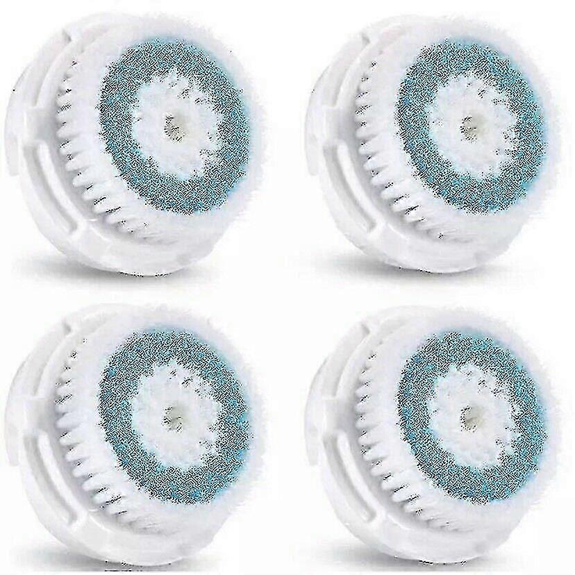 クラリソニックミア1 Mia2ディープポア交換フェイシャルブラシ用4パックヘッド