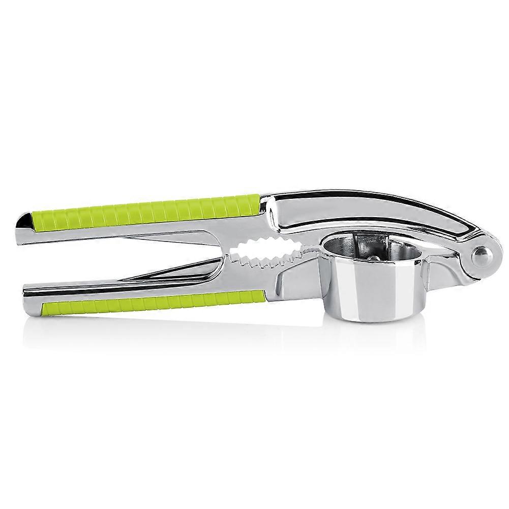 Zinc Alloy Professional Handheld Garlic Press Crusher Kitchen Tool