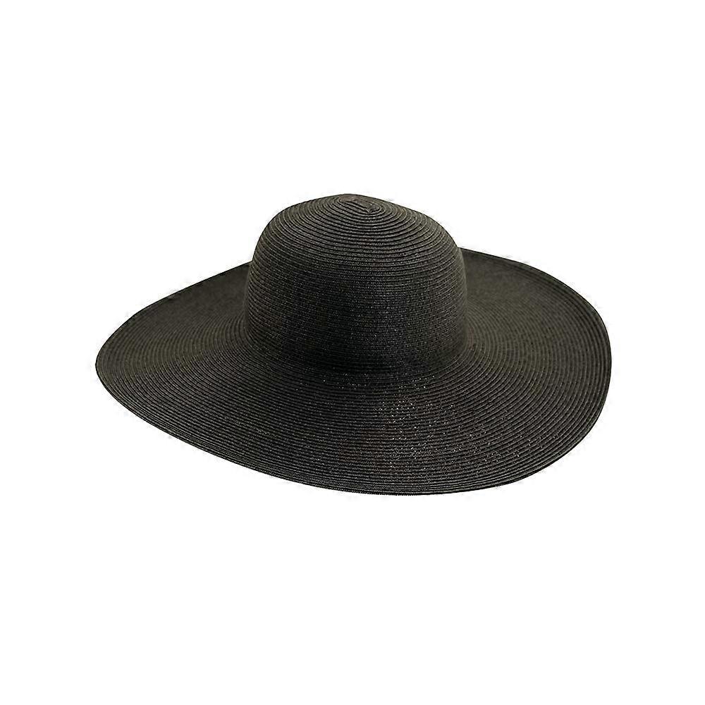 Wide-brimmed paper hat for summer sunshade