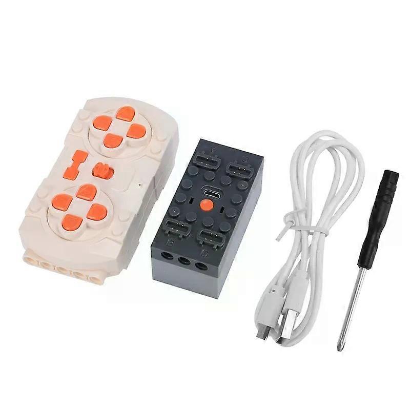 Remote Control Battery MOC 4.0 Speed Rechargeable Battery Building Blocks Toys for Kids
