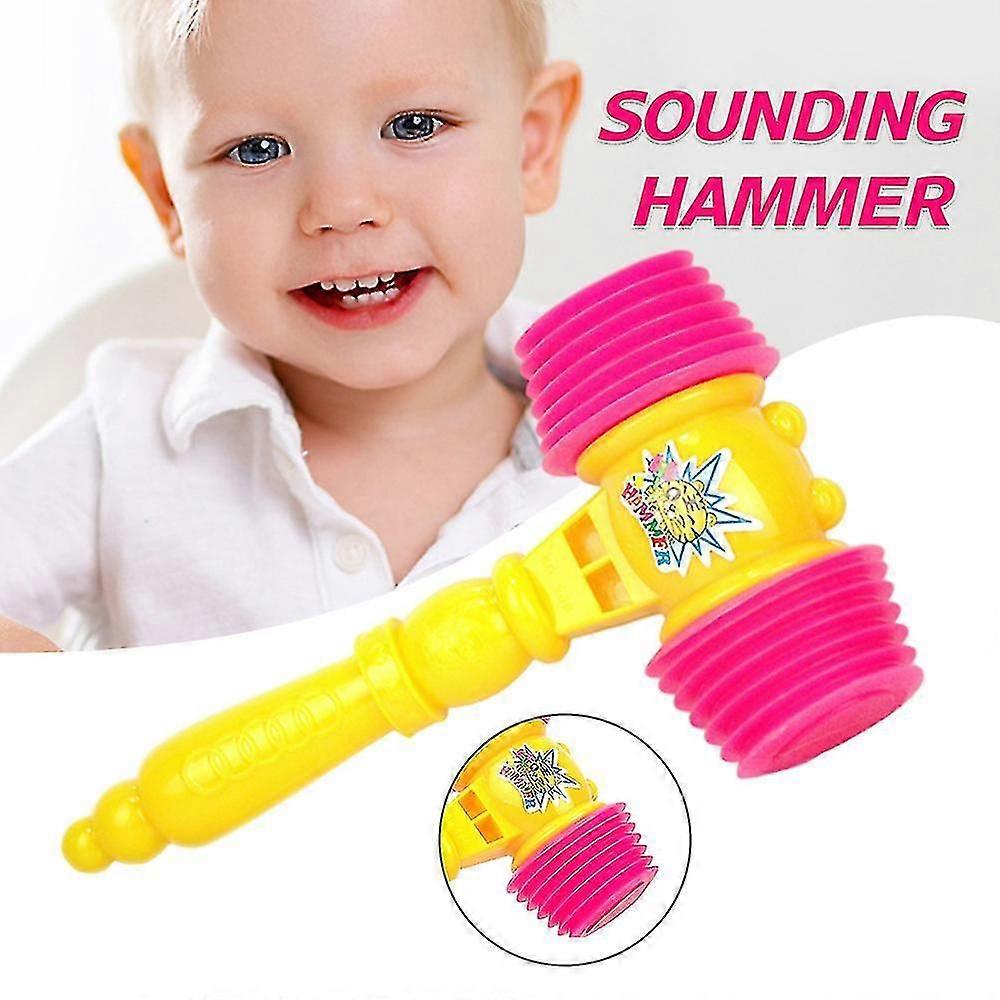 Large Size Bb Hammer Plastic Percussion Sounding Hammer Special Fun Toys