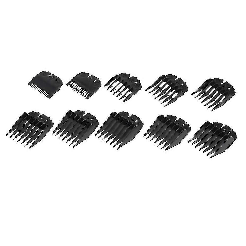 Hair Clipper Combs Guide Kit Plastic Hair Trimmer Guards Attachments