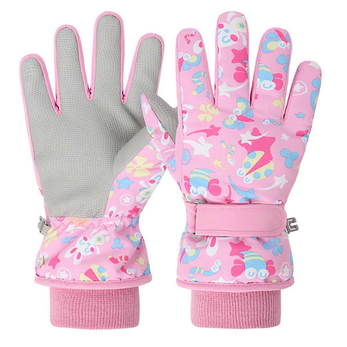 Waterproof Windproof Thermal Kids Ski Gloves
