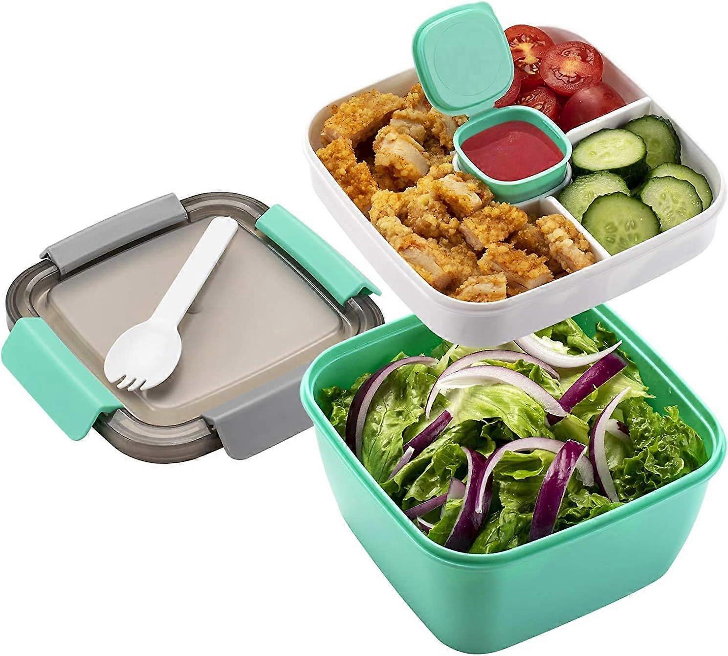 Leak-Proof Lunch Box, Bento Box, Microwave Heating