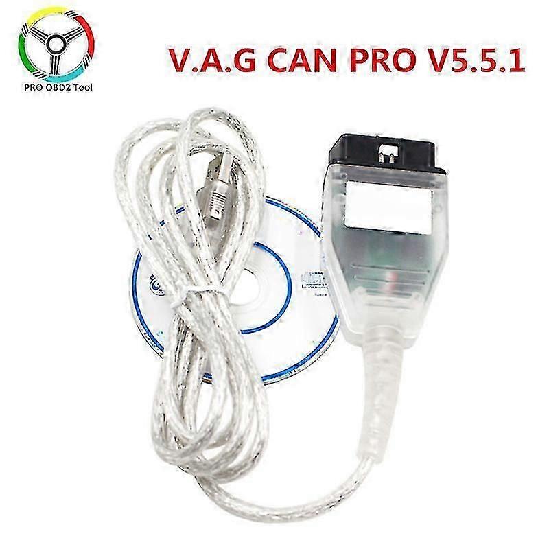 Professionnel pour Vag Can Pro 5.5.1 Auto Obd2 Code Lecteur Vcp Pro Scanner De Diagnostic V5.5.1 Can-bus K-line Multi-fonction Boris