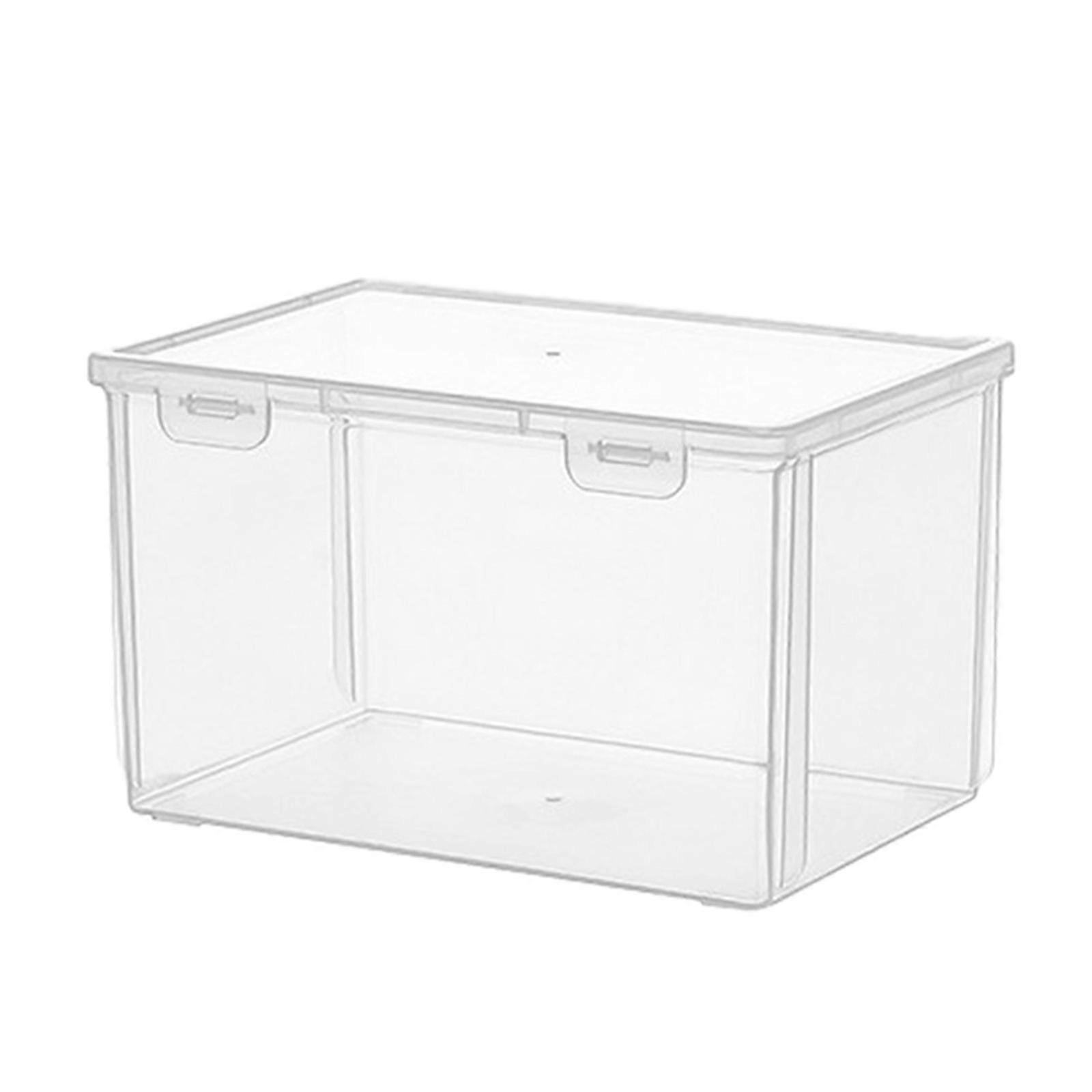 Airtight Bread Storage Containers Bread Box Plastic Reusable Loaf Cake Clear Bread Dispenser Fresh Bread Organizer Bin