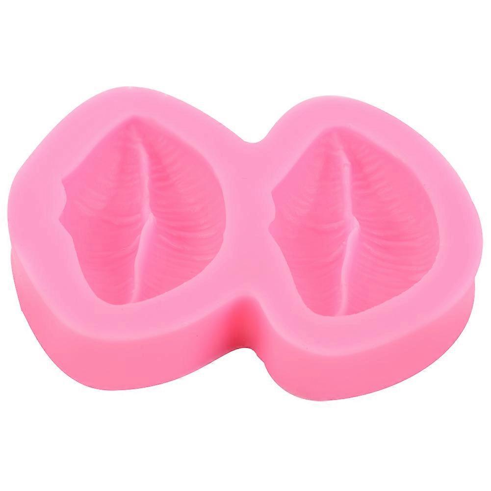 Homemade Cartoon Cake Mold Silicone Molds Lips Shape Baking Tool For Party