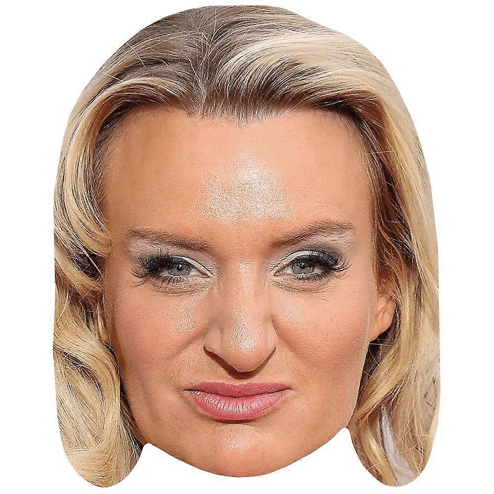 Daisy May Cooper (Make Up) Celebrity Mask, Flat Card Face