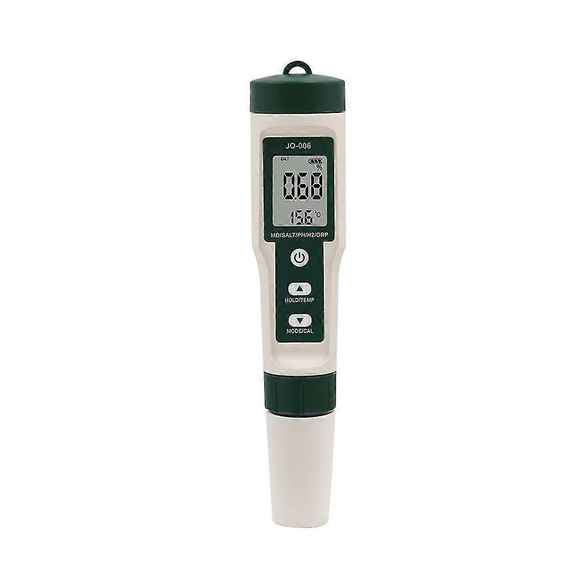 10 In 1 Digital Ph Tester Ph Tds Salt Sg Orp Hydrogen Resistivity Temperature Monitor For Drinking