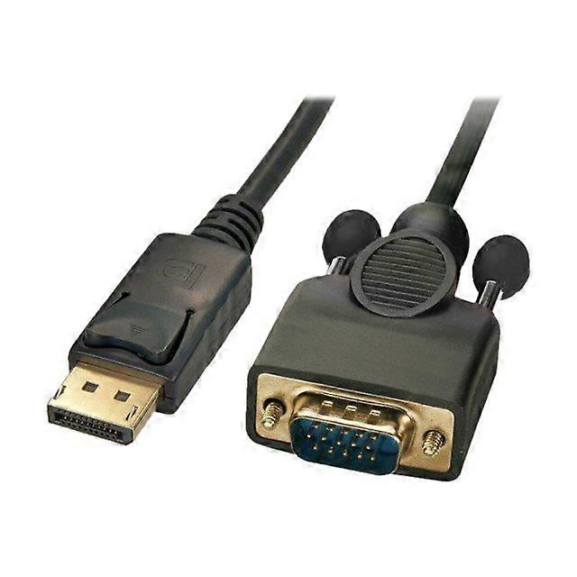 MicroConnect DisplayPort VGA-Videokonverter Schwarz-DP-VGA-MM-300