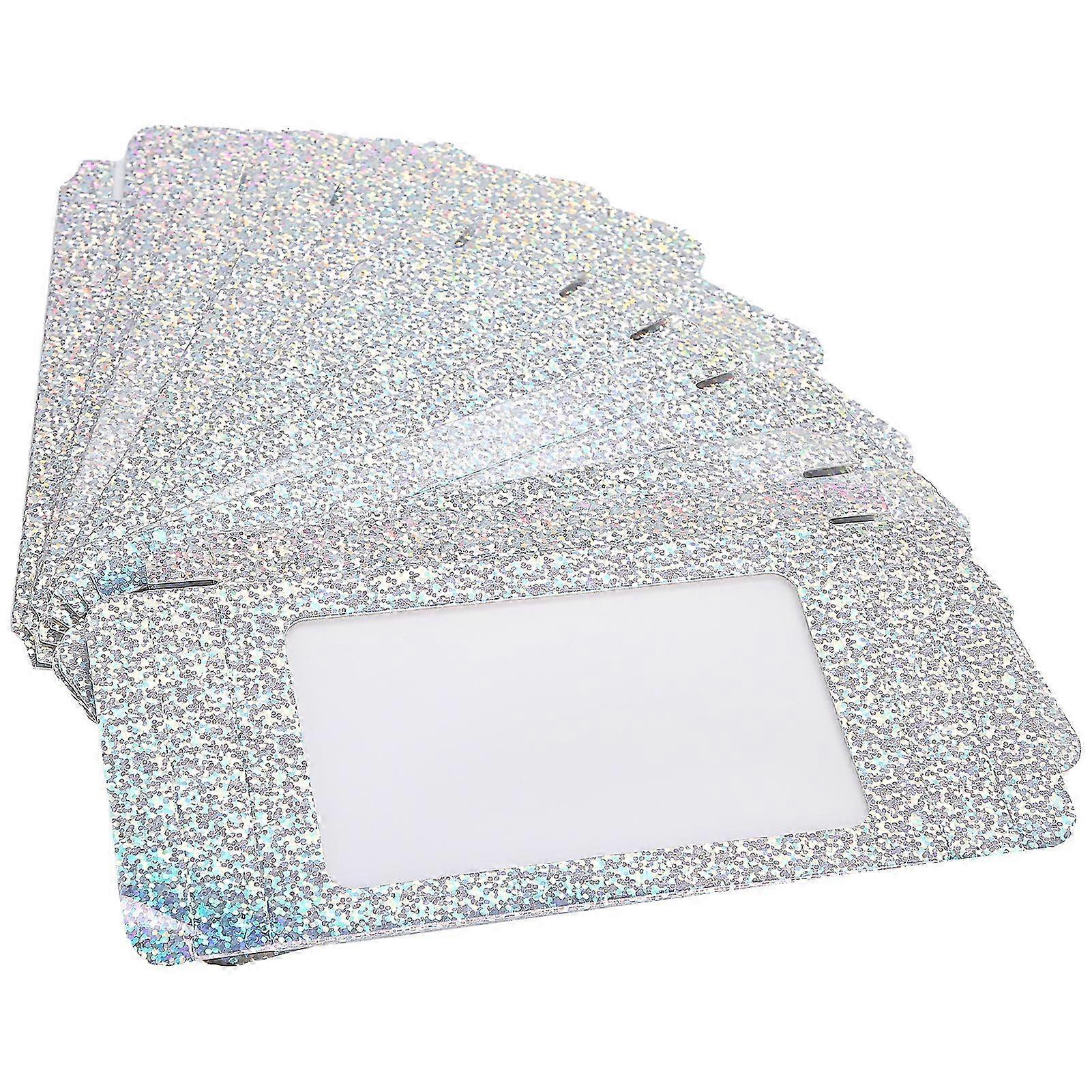 10pcs False Eyelashes Packaging Box Empty Exquisite Eyelashes Storage Box Case AccessoryD15