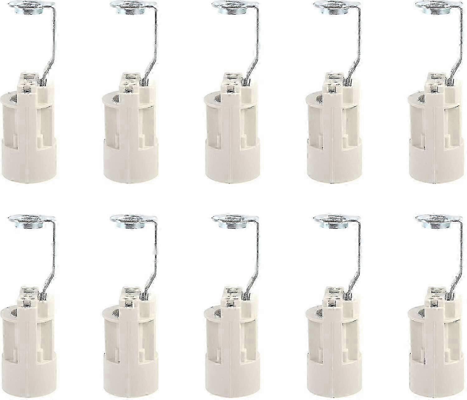 10PCS E14 Bulb Base Adjustable E14 Lamp Sockets Converter E14 Sockets Candle Lamp Holder