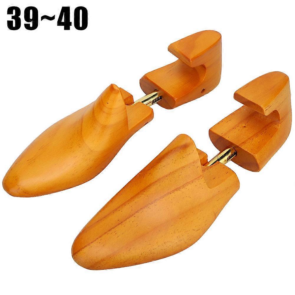 2Pcs Shoe Shaper Pine Wood Adjustable Anti-Deformation Anti-Wrinkle Support