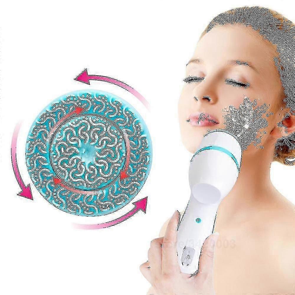 Süße Silikon-Gesichtsbürste 3-in-1 – Für Tiefenreinigung & Massage, In Blau