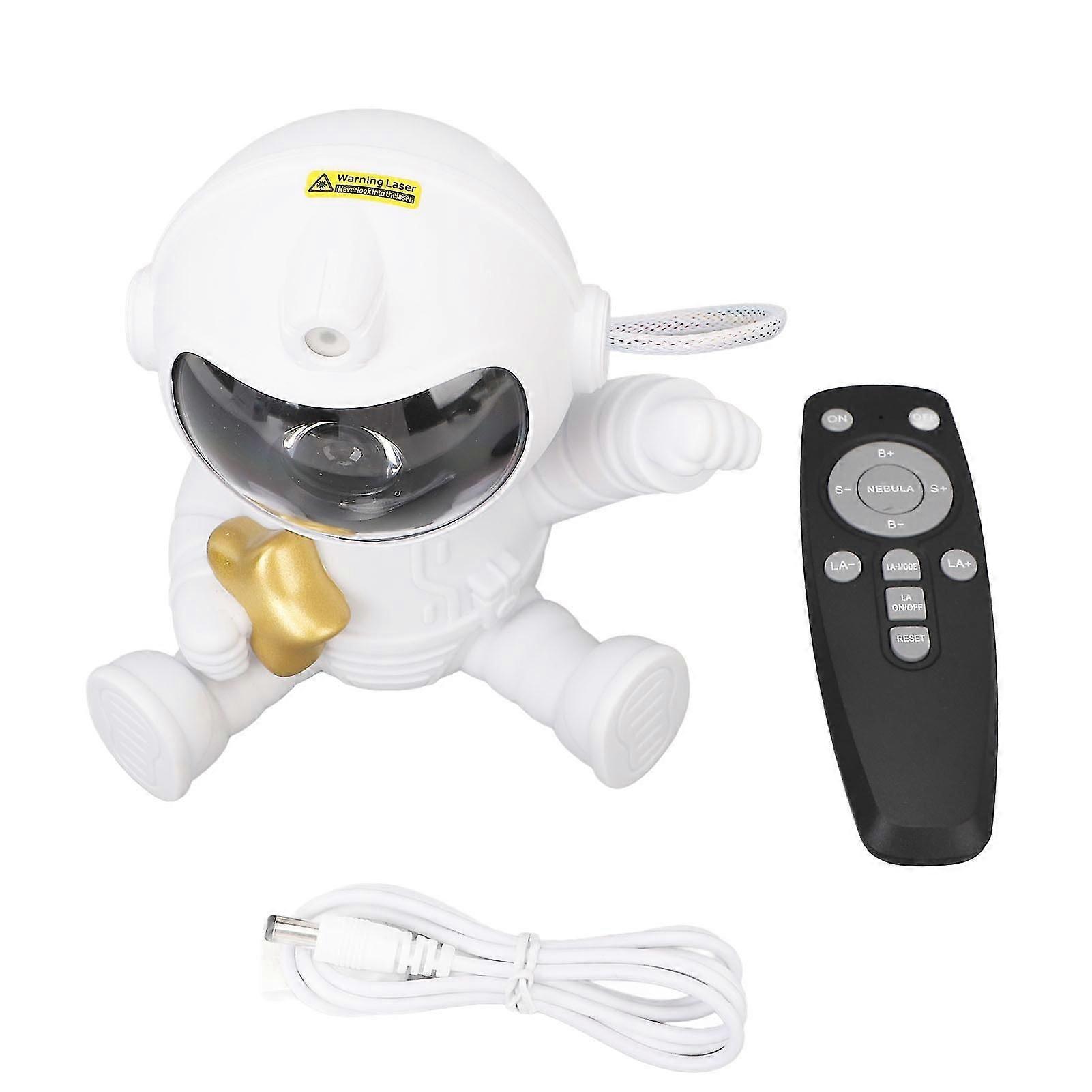 Spaceman Star Projector Night Light LED Remote Control Projection Lamp 360 Degree Rotation Projector Light compatible Meditation Relaxation High quali