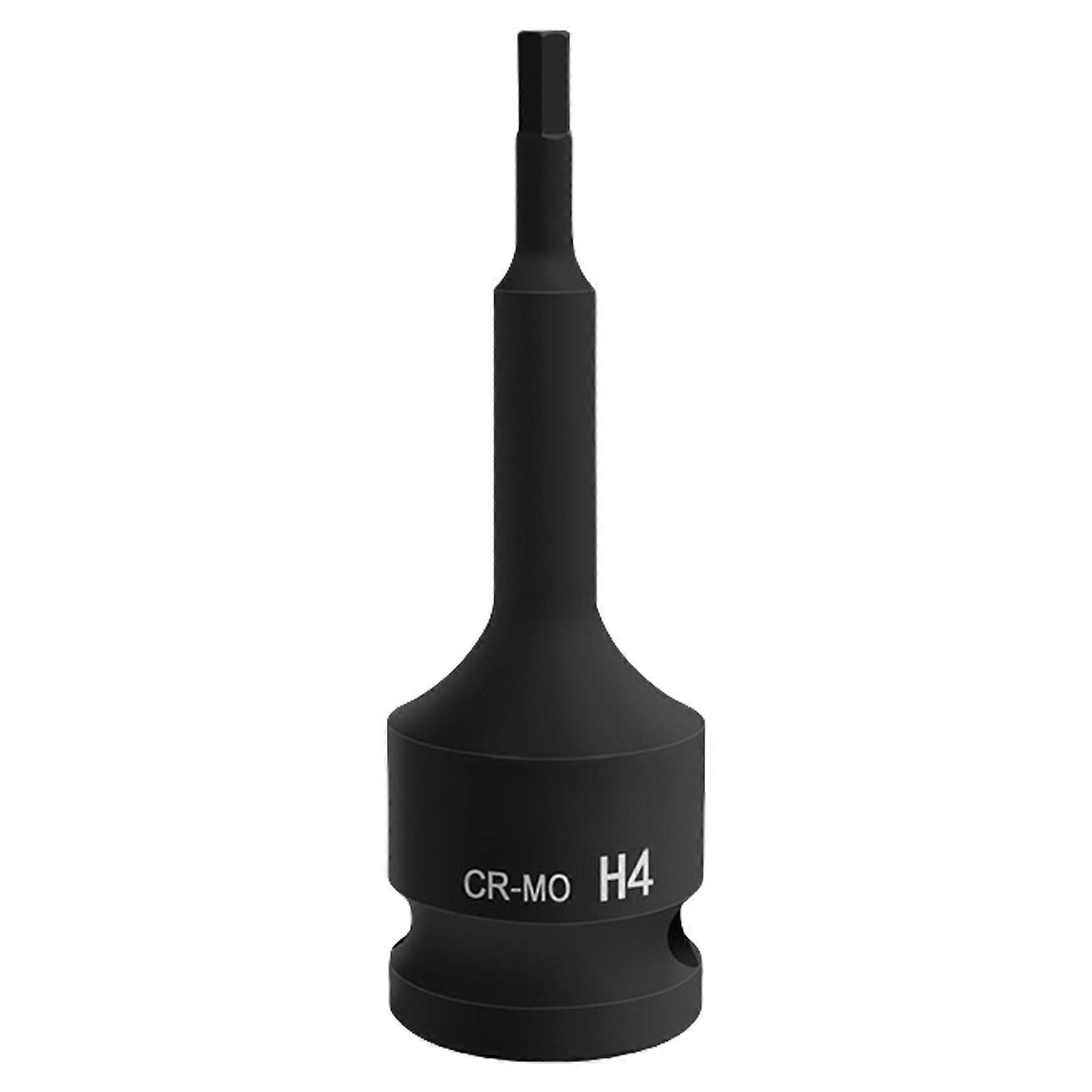 Heavy Duty 22mm Hex Impact Bit Socket 1/2Inch for Automotive Maintenance and Equipment Installation Heavy Duty Socket