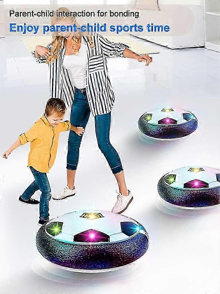 Parent-child Interactive Air Cushion Soccer Ball with LED Lights