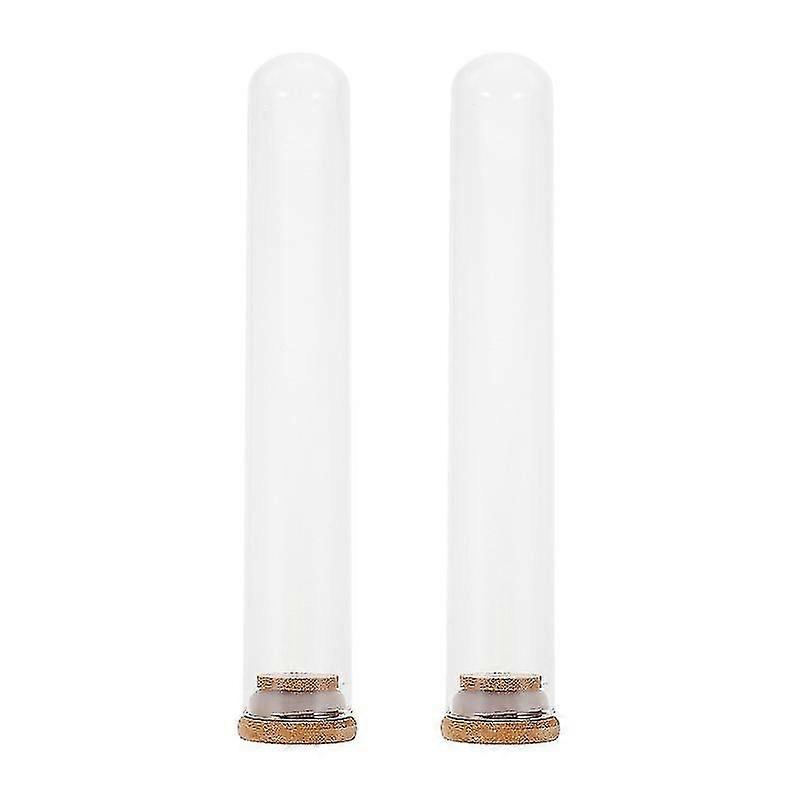 2pcs Cork Stopper Glass Cover