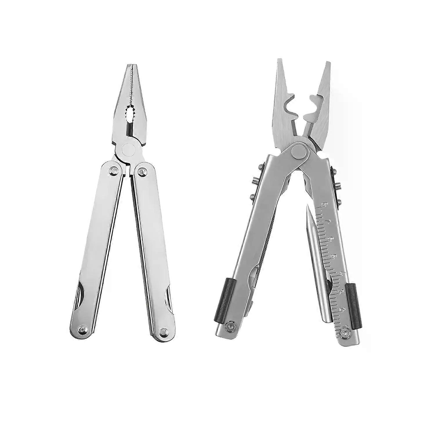 Opvouwbare multitooltang Combinatiegereedschap Roestvrij staal Opvouwbare flesopener Overlevingstang voor buiten Gereedschap