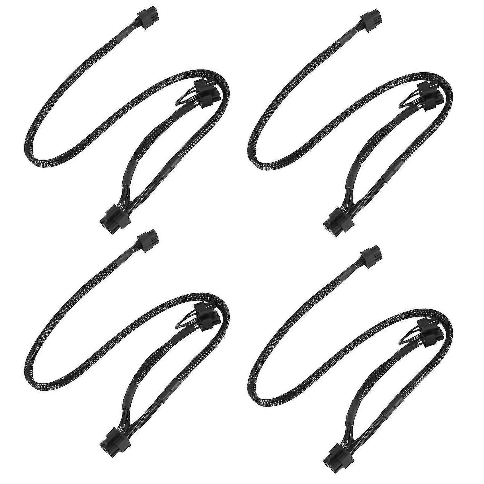 4X PCI-E Dual 8Pin to 8Pin(6+2Pin) Modular Power Supply Cable for RM1000X RM550X 650X 750X 850X