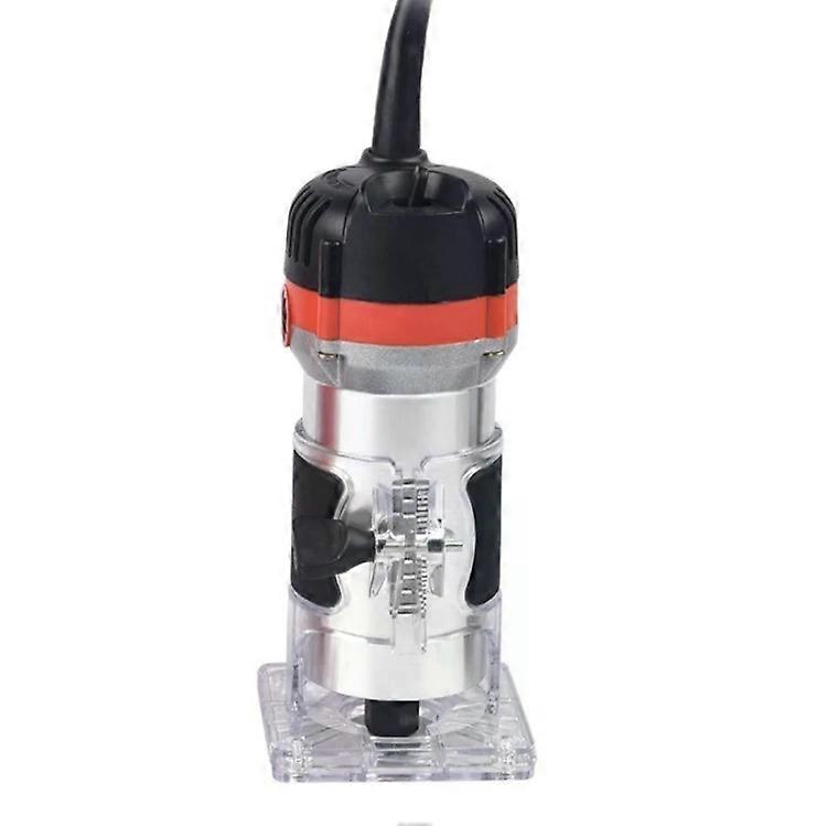 Wood Milling Machine-Multifunctional Electric Trimming Tool,720W Aluminum Body,EU Plug