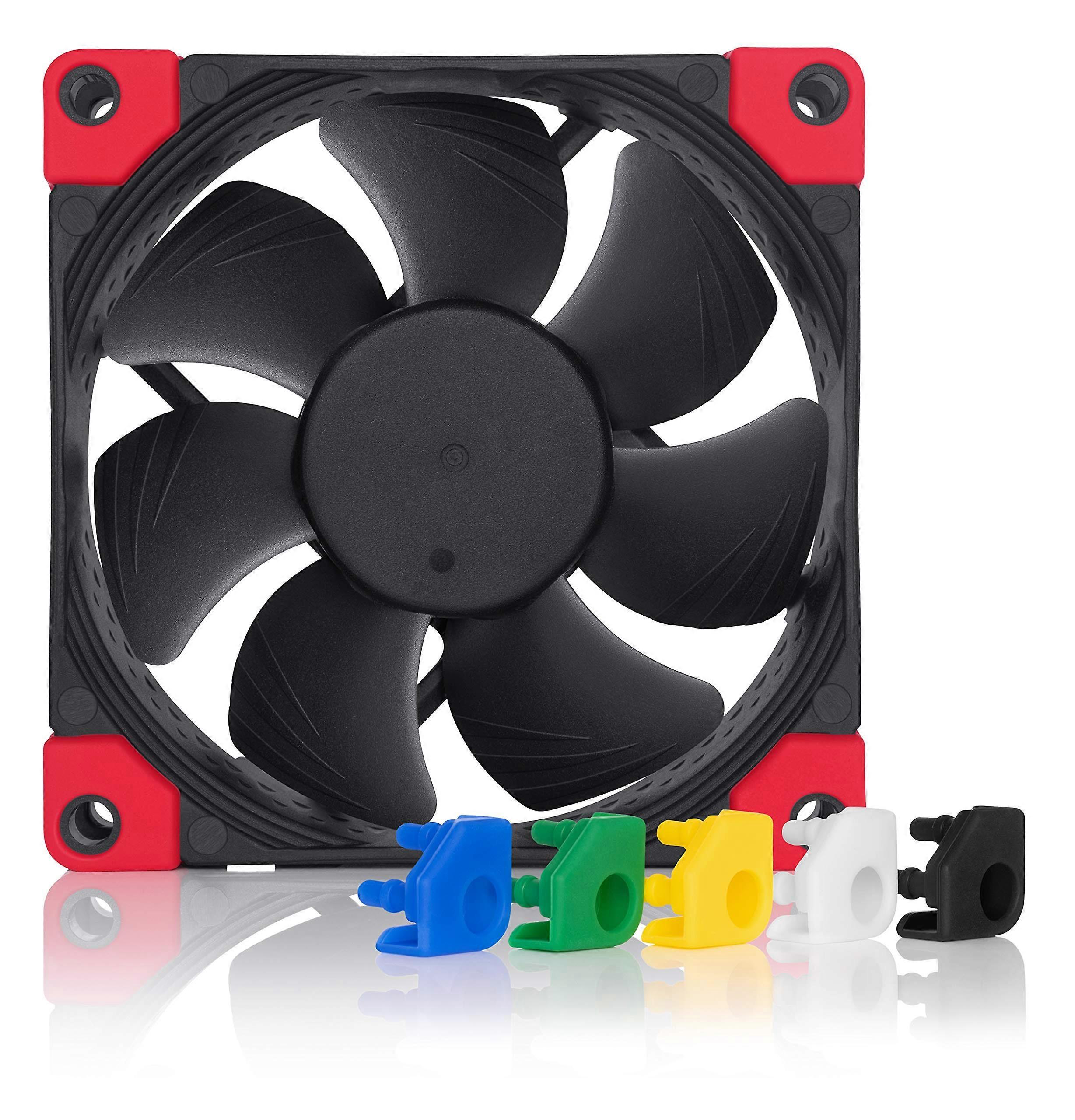 NF-A8 PWM Chromax Black Swap 80mm Premium Quiet Fan 4-Pin Low Noise Cooling Solution for PC Cases