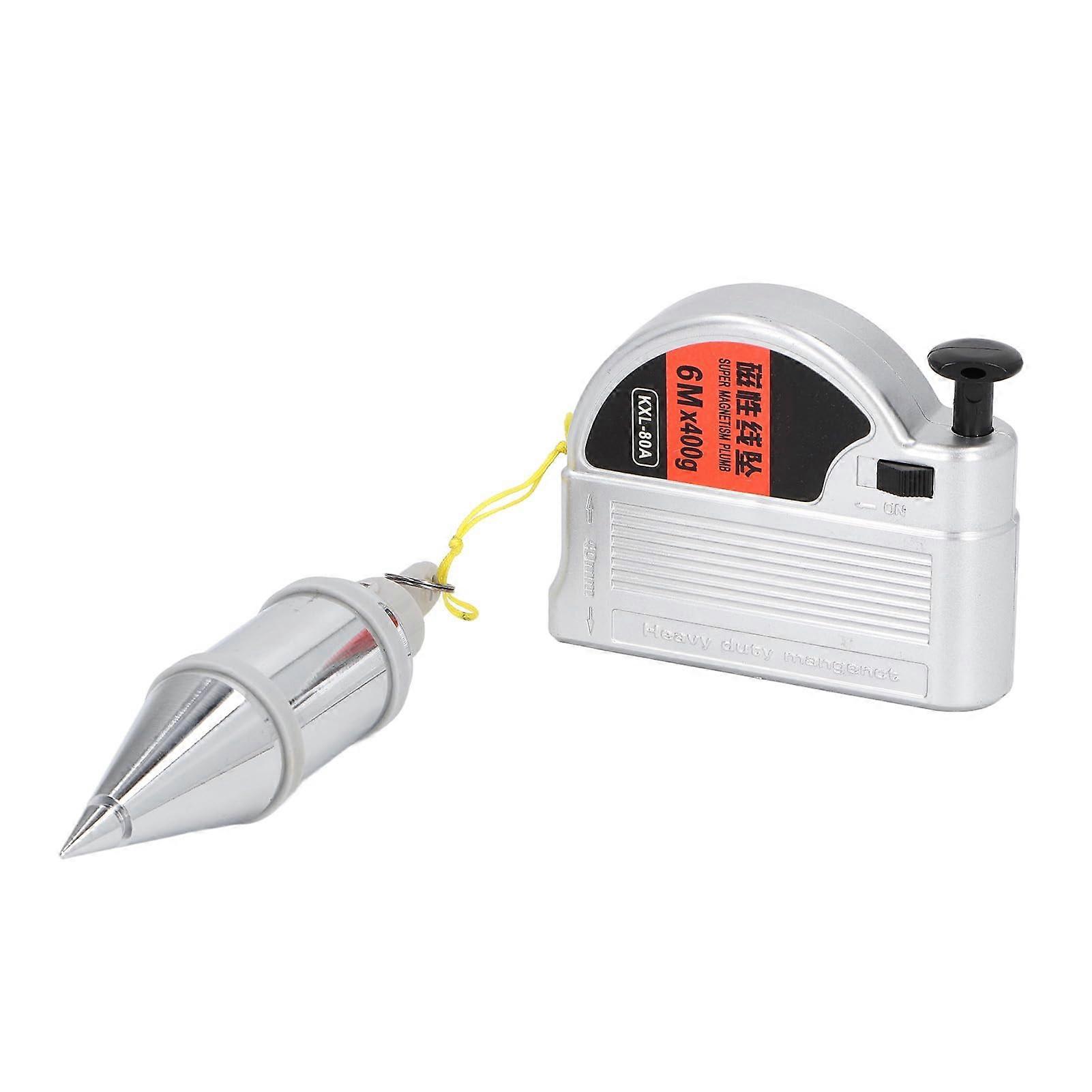 Magnetic Wire Hammer Clamps Bob Plumb Rite Setter Levelling Tester Retractable 6m Line