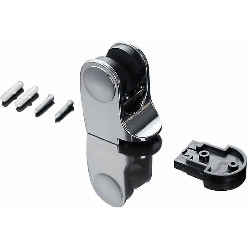 Wall-Mount Adjustable Shower Holder for Handheld Showerheads