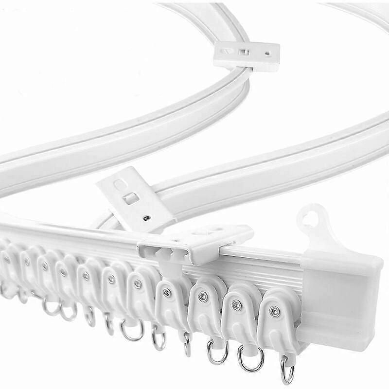 Bendable Ceiling Curtain Track Versatile Smooth Quiet