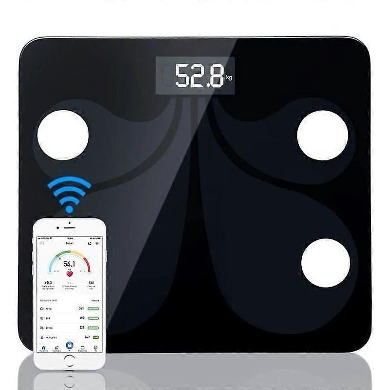 Digital Weight Scale - Digital Smart Bathroom Scale 200kg Maximum Bluetooth Family Fat Scale with