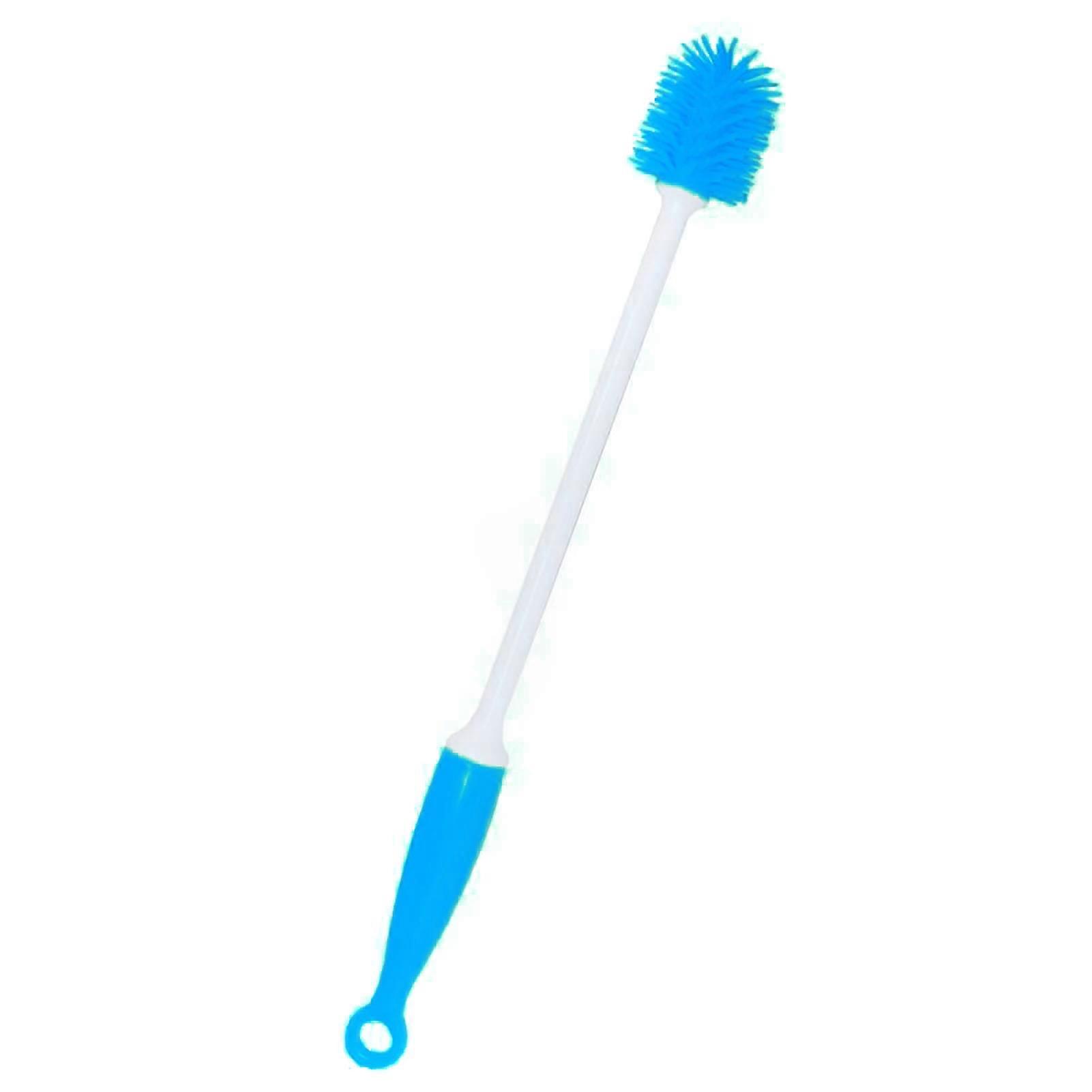 30CM Bottle Cleaning Brush Long Handle Silicone Brushes Flask Cleaner
