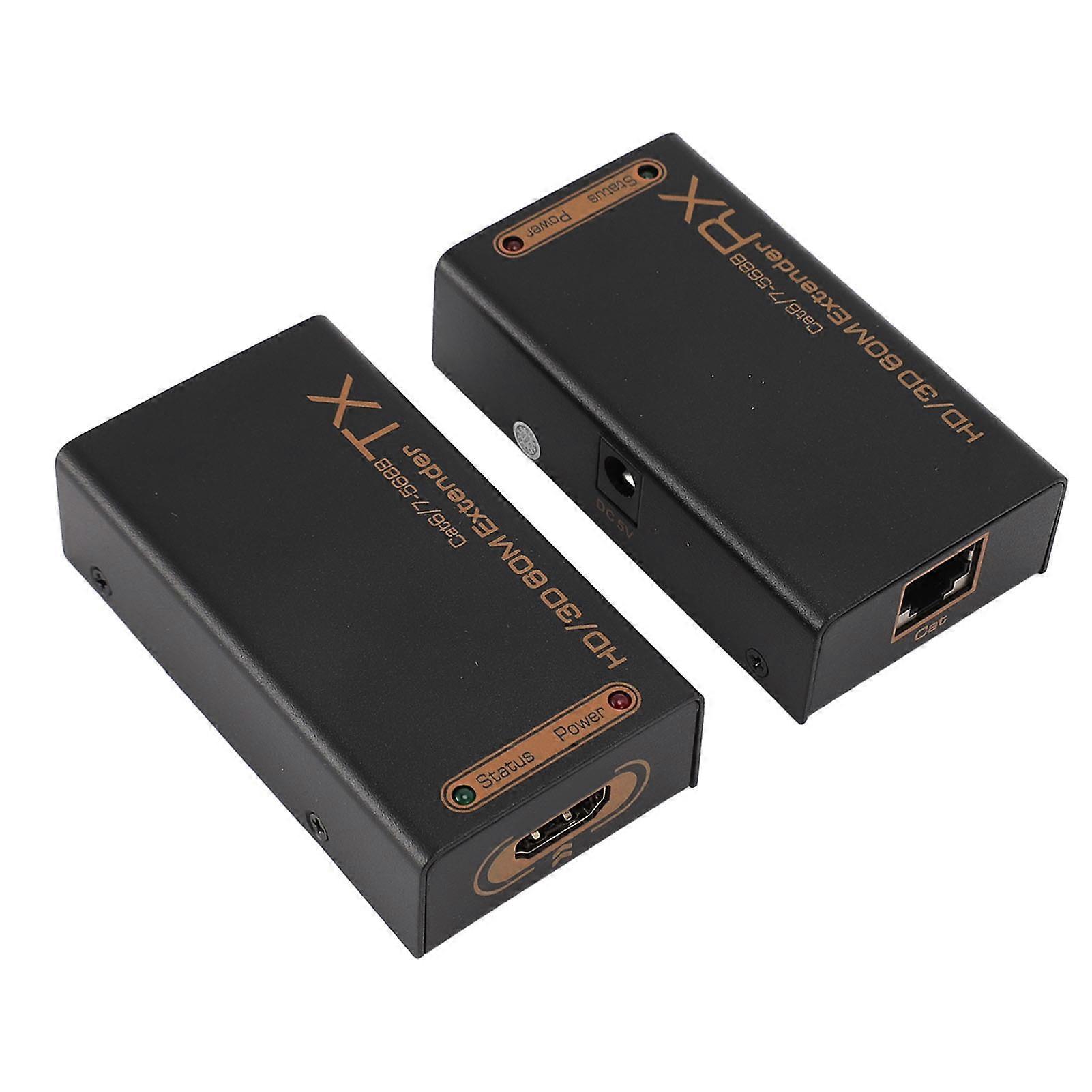 HD Multimedia Interface By Single Cat 6/7‑5688 DC 5V Port Full HD