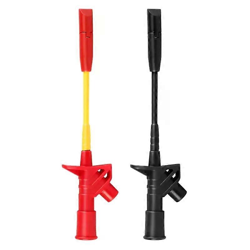 Insulation Wire Piercing Probe Clip Test Multimeter Test Probes with 4mm Banana Socket for Car Diagnostic Dropship