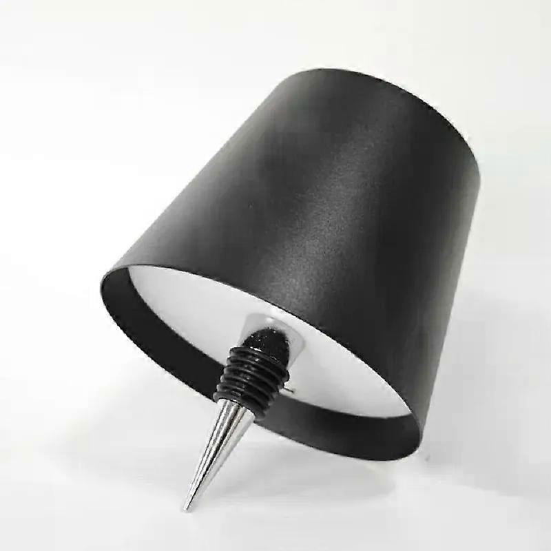 Wireless Bottle Led Table Lamp Touch Control of 3Colors Stepless Dimming Night Lamp Suitable Bar Deco Rechargeable Desk Lights