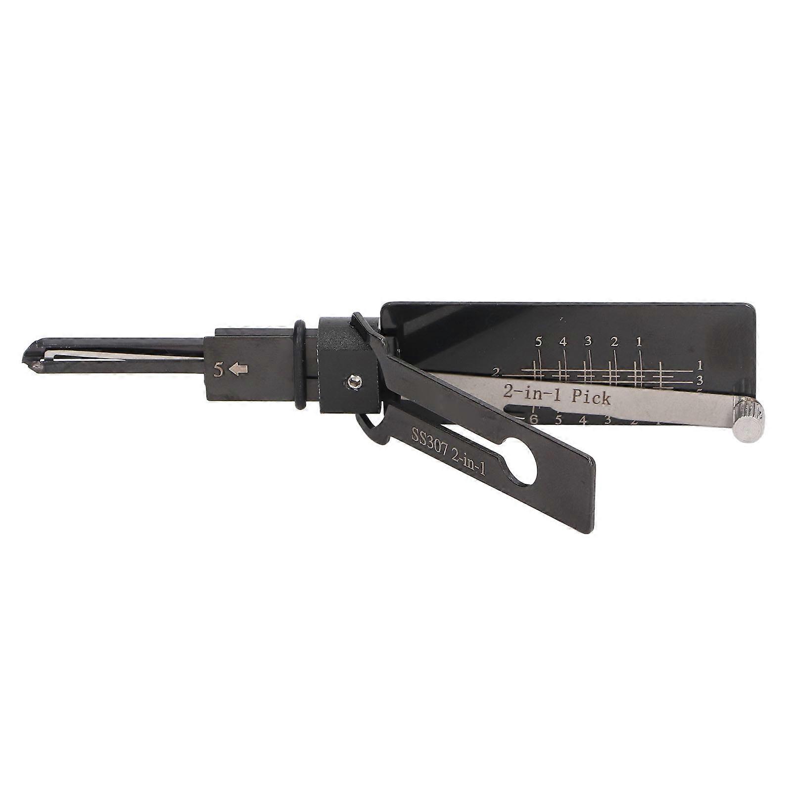 2 in 1 Tool Hand Hook and Pickup Set Stainless Steel Car Repair Decoder for Civilian Use SS307