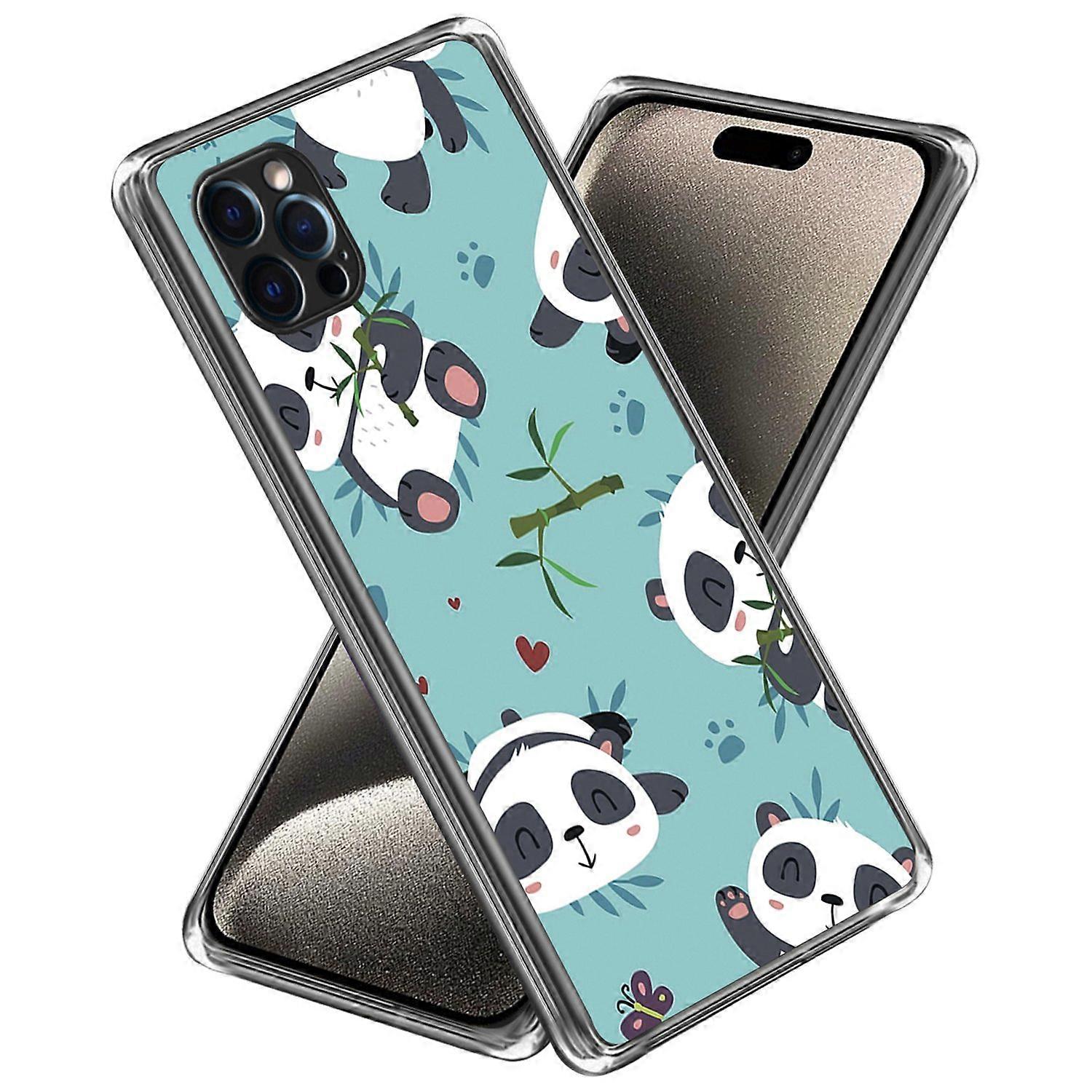 For iPhone 16 Pro Max Case Pattern Printed Shockproof TPU Phone Cover