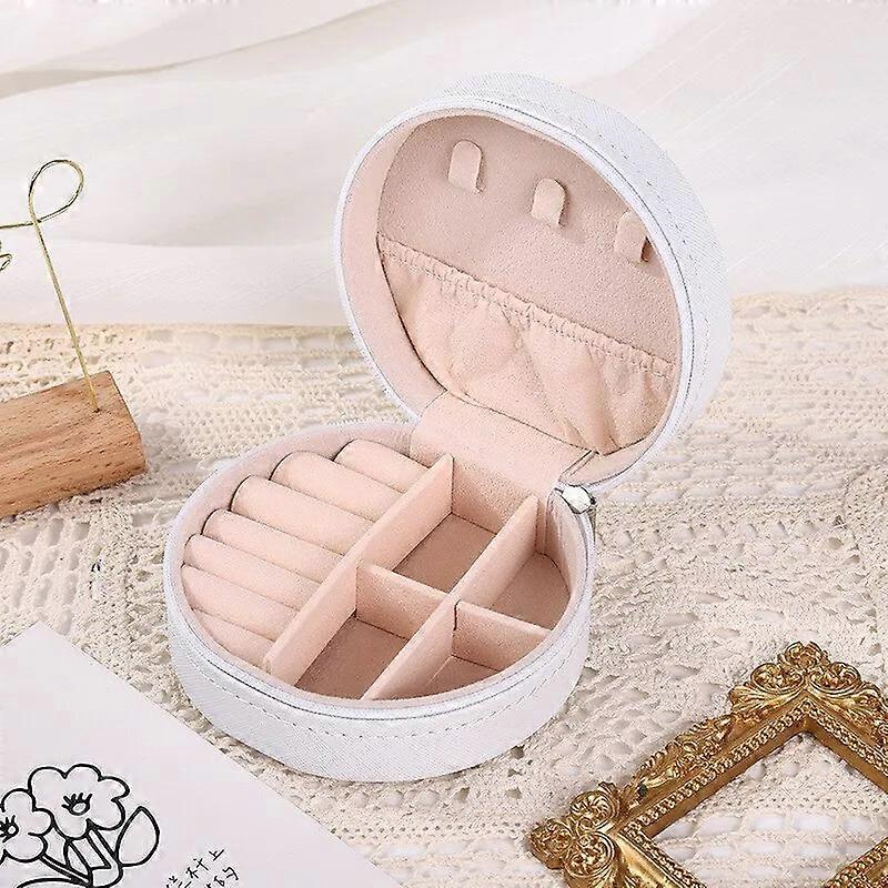 Jewelry Box Pu Leather Storage Organizer