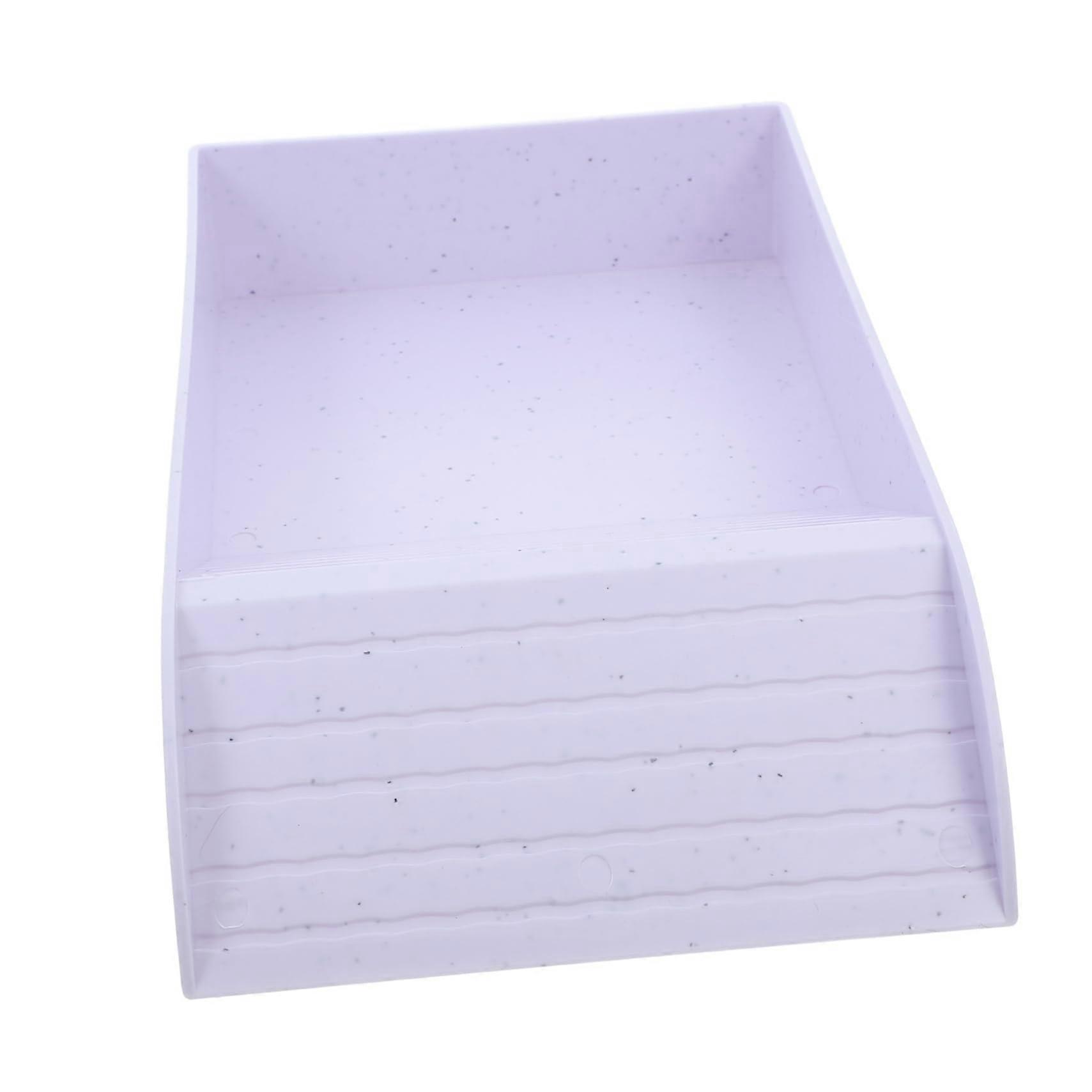 Turtle Bath Tub Easy to Carry for Reptile Bathing Feeding No Setup Required