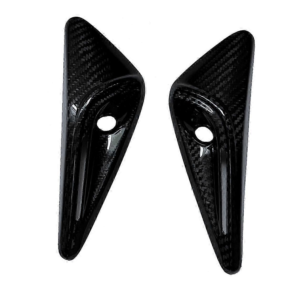 Sidokameraskydd i kolfiber för bil, blinkersskydd, tillbehör till Model 3