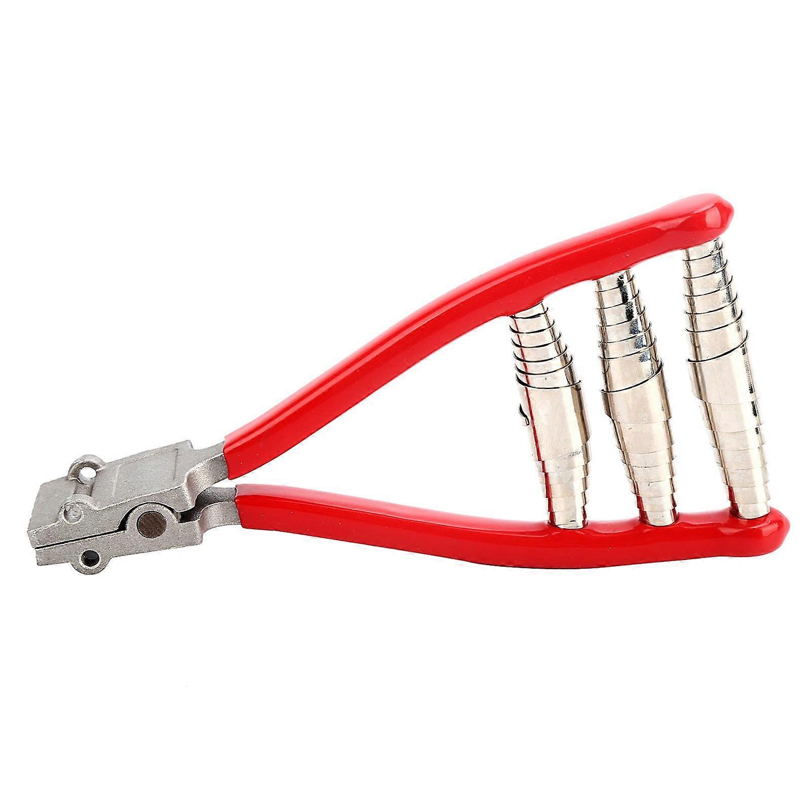 Tennis Racket Starting Clamp - Aluminum & Plastic Stringing Tool for Badminton Racket with 3 Spring Mechanism