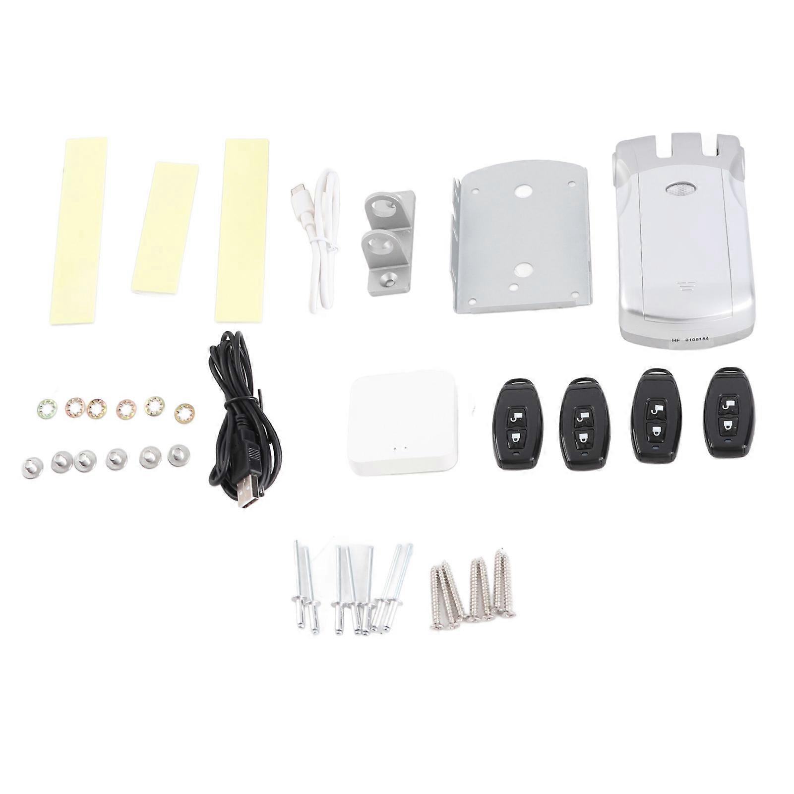 Smart WiFi Door Lock - Keyless Entry, Remote Control, Anti-Theft, Easy Installation