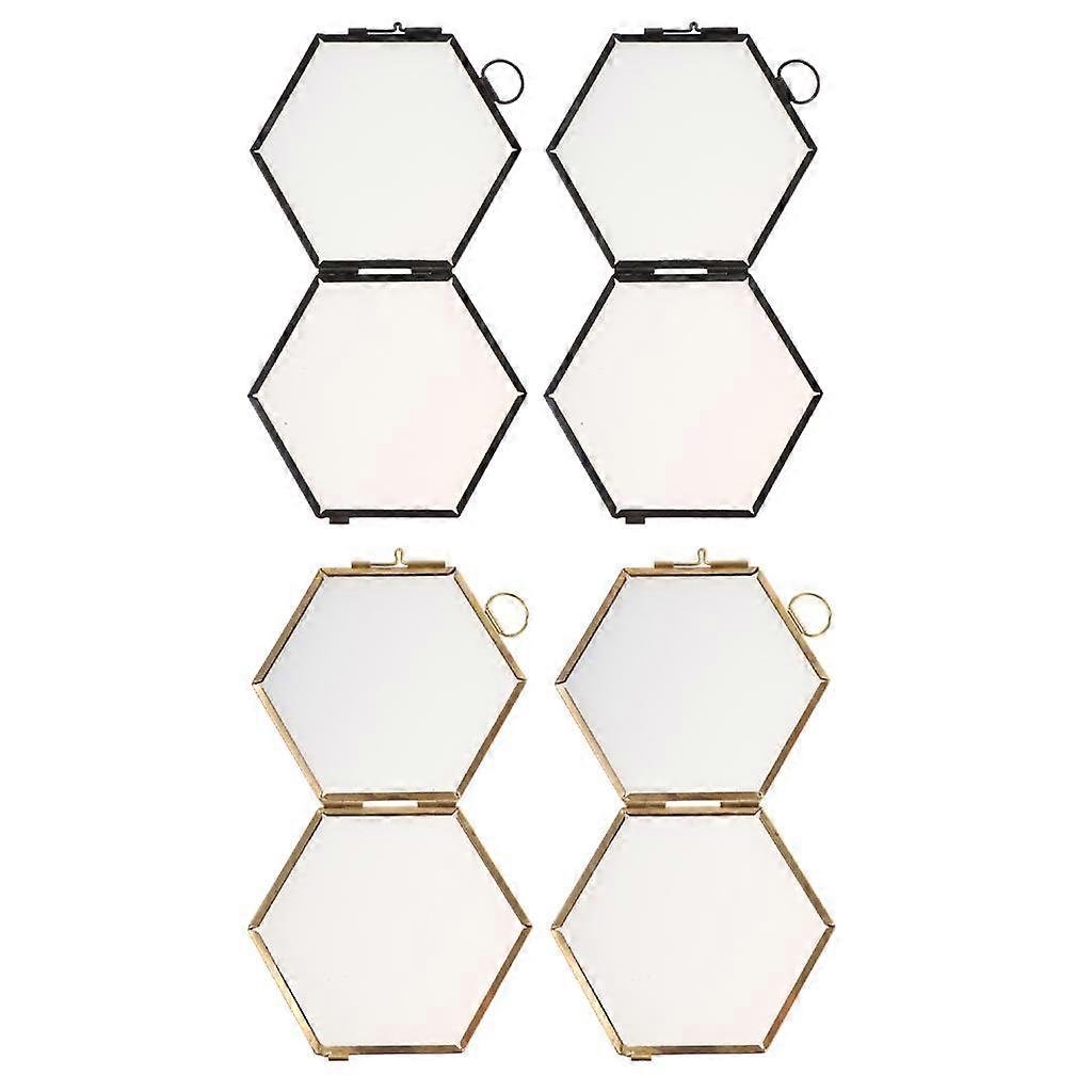 4 Pcs. Hexagon Photo Frames Photo Frames Interchangeable Frames For Photo