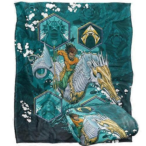 Aquaman Seahorse Blanket