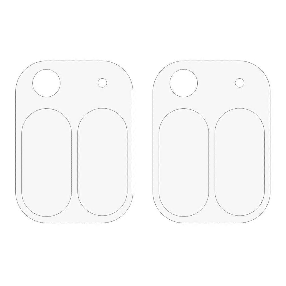 2PCS For Google Pixel 10 Pro Fold Camera Lens Protector 2.5D Tempered Glass Lens Film (Large Version