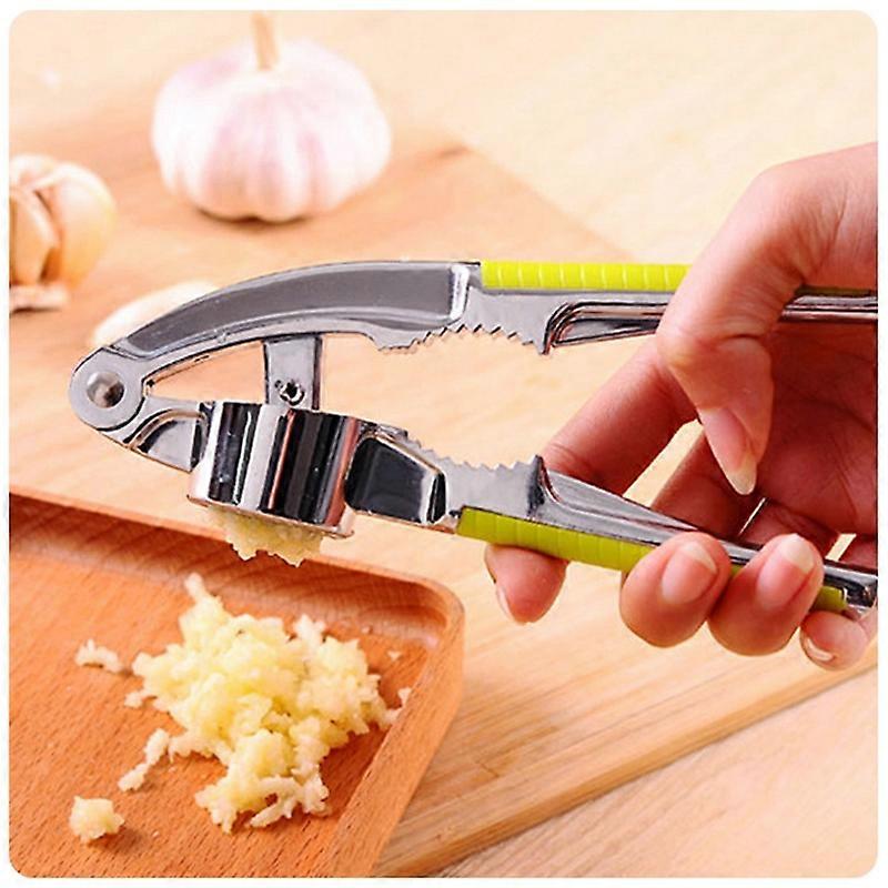 Multi-function Stainless Steel Garlic Presses Garlic Squeezer Tool Crusher Garlic Ginger Grater Nutcracker Kitchen Tool